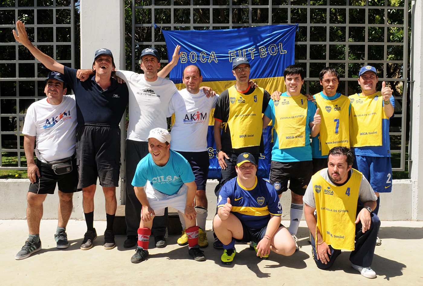 Jornada deportiva en Boca por el Día Mundial de las Personas con Discapacidad