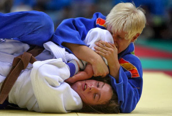 Así se compite en el judo adaptado