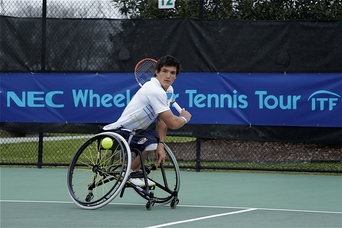Tenis adaptado: Fernández cayó en semifinales del British Open