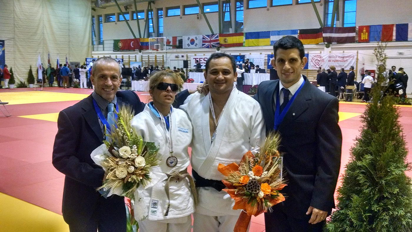 Judo para ciegos: Argentina obtuvo dos medallas en el Mundial de Hungría