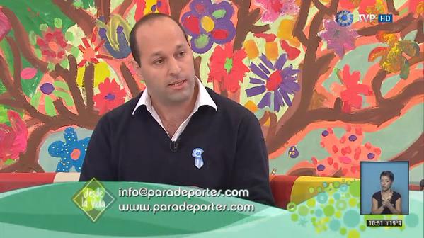 Paradeportes.com, presente en el programa “Desde la vida” de la TV Pública