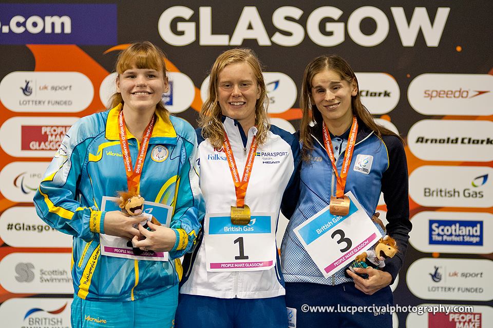 Natación paralímpica: finalizó el Mundial de Glasgow, con Nadia Báez como destacada argentina