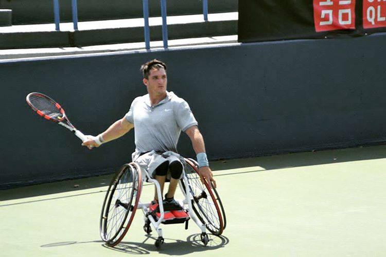 Tenis adaptado: Gustavo Fernández, en la final de Saint Louis