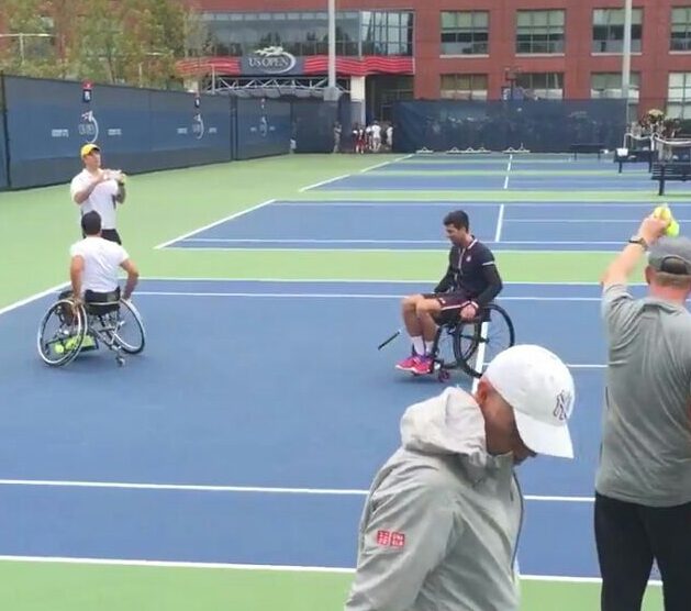 Djokovic y un gran gesto para el deporte adaptado
