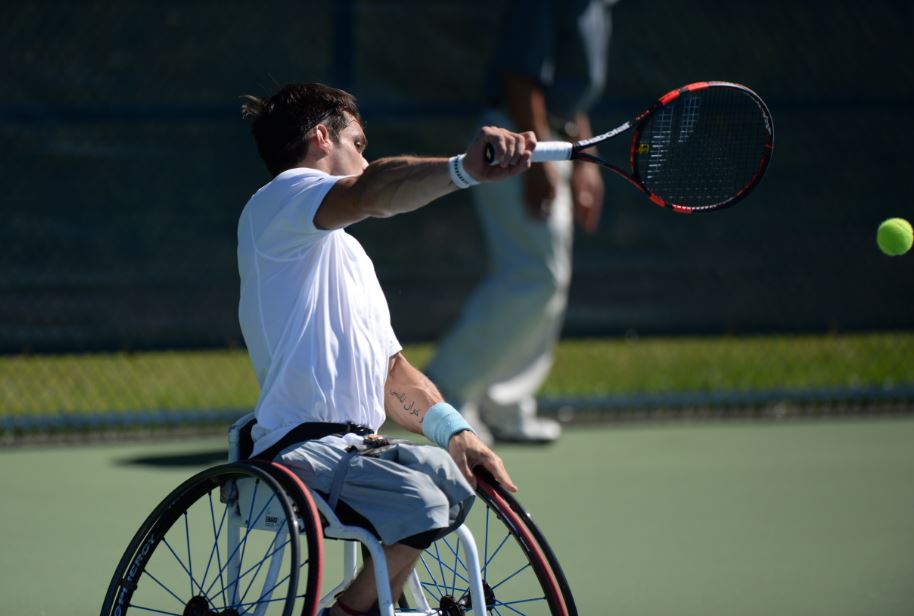 Tenis adaptado: Fernández, primero del grupo en el Master de dobles