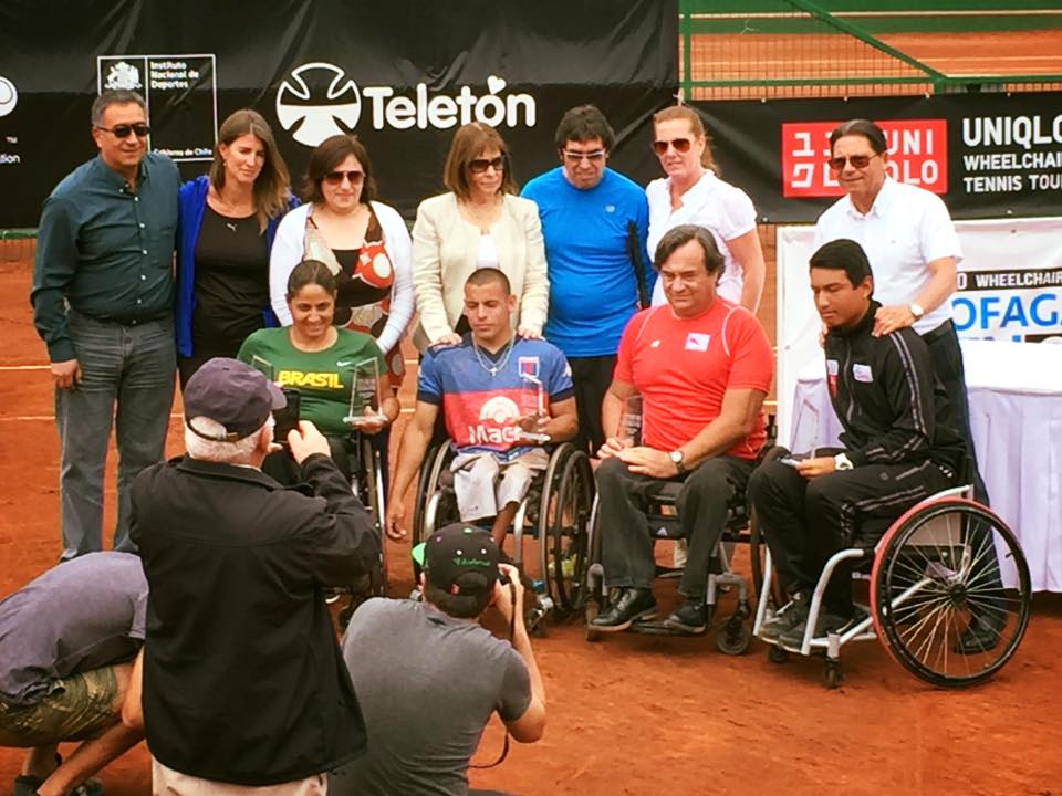 Tenis adaptado: Ezequiel Casco, campeón en Chile