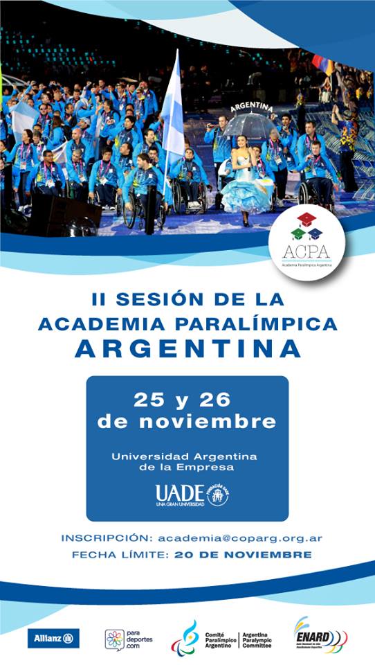 Se viene la Academia Paralímpica Argentina