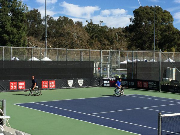 Tenis adaptado: Fernández, en semifinales del Masters de dobles