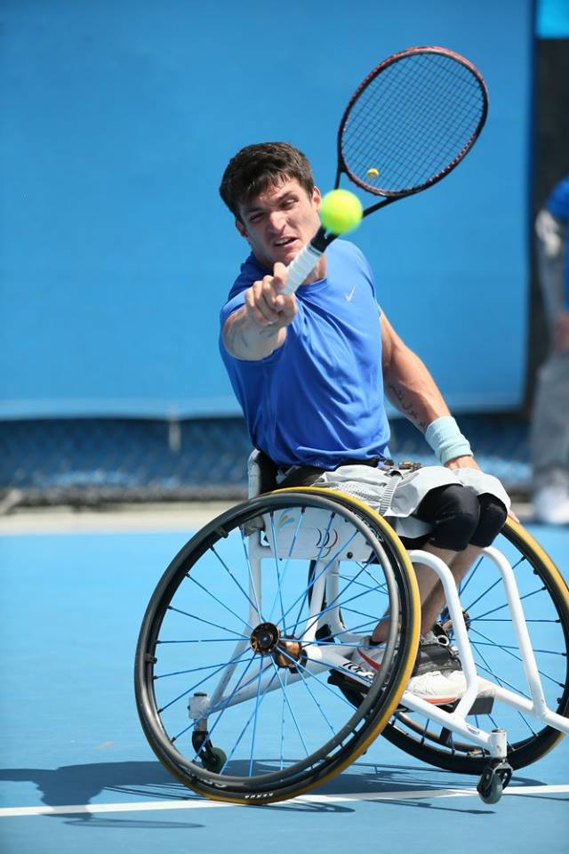 Tenis adaptado: Fernández le dijo adiós a Australia