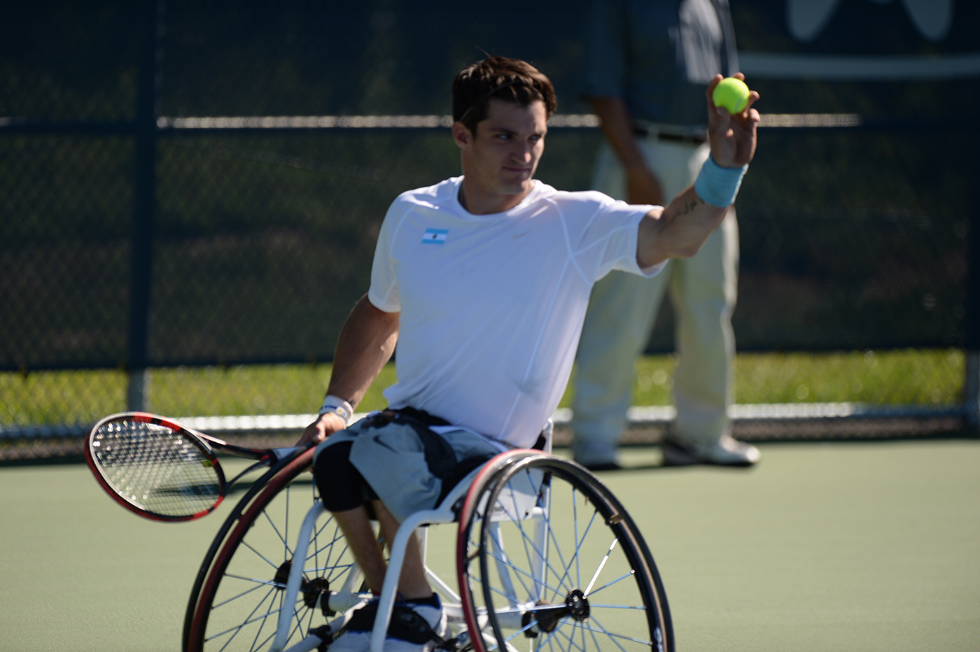 Tenis adaptado: Fernández, semifinalista en Pensacola