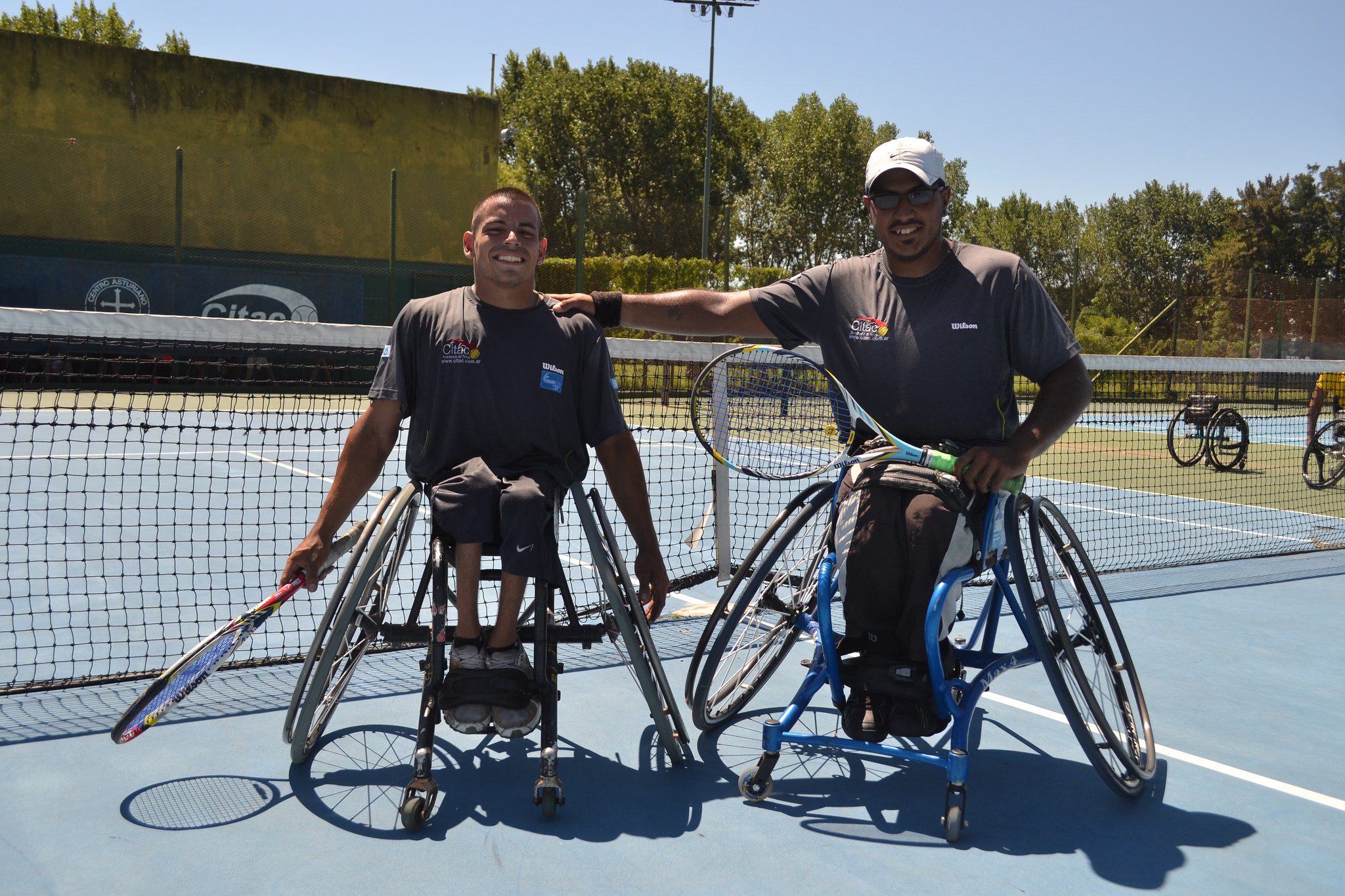 Tenis adaptado: Casco y Ledesma, semifinalistas en Chile