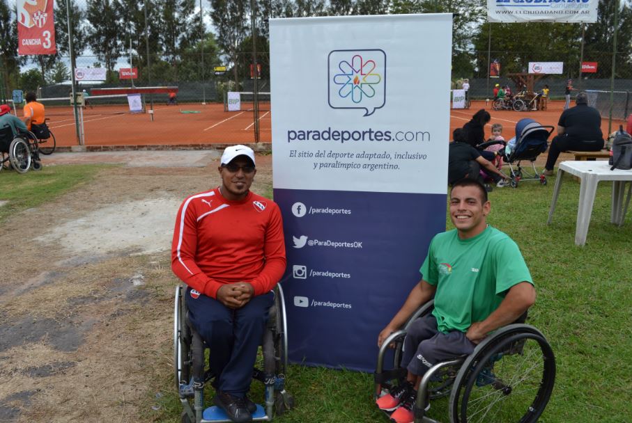 Tenis adaptado: Casco y Ledesma, campeones en Chile