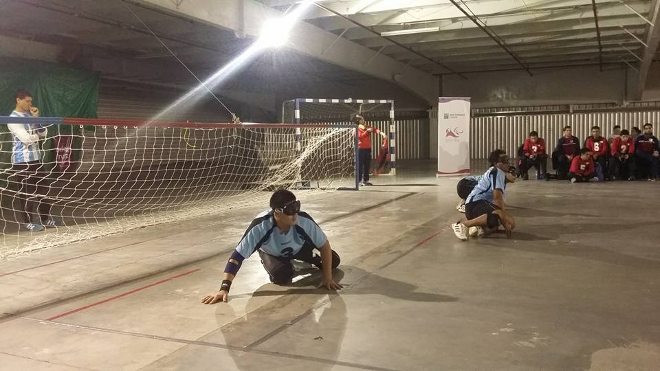 Goalball: El Juvenil se concentró en el Cenard