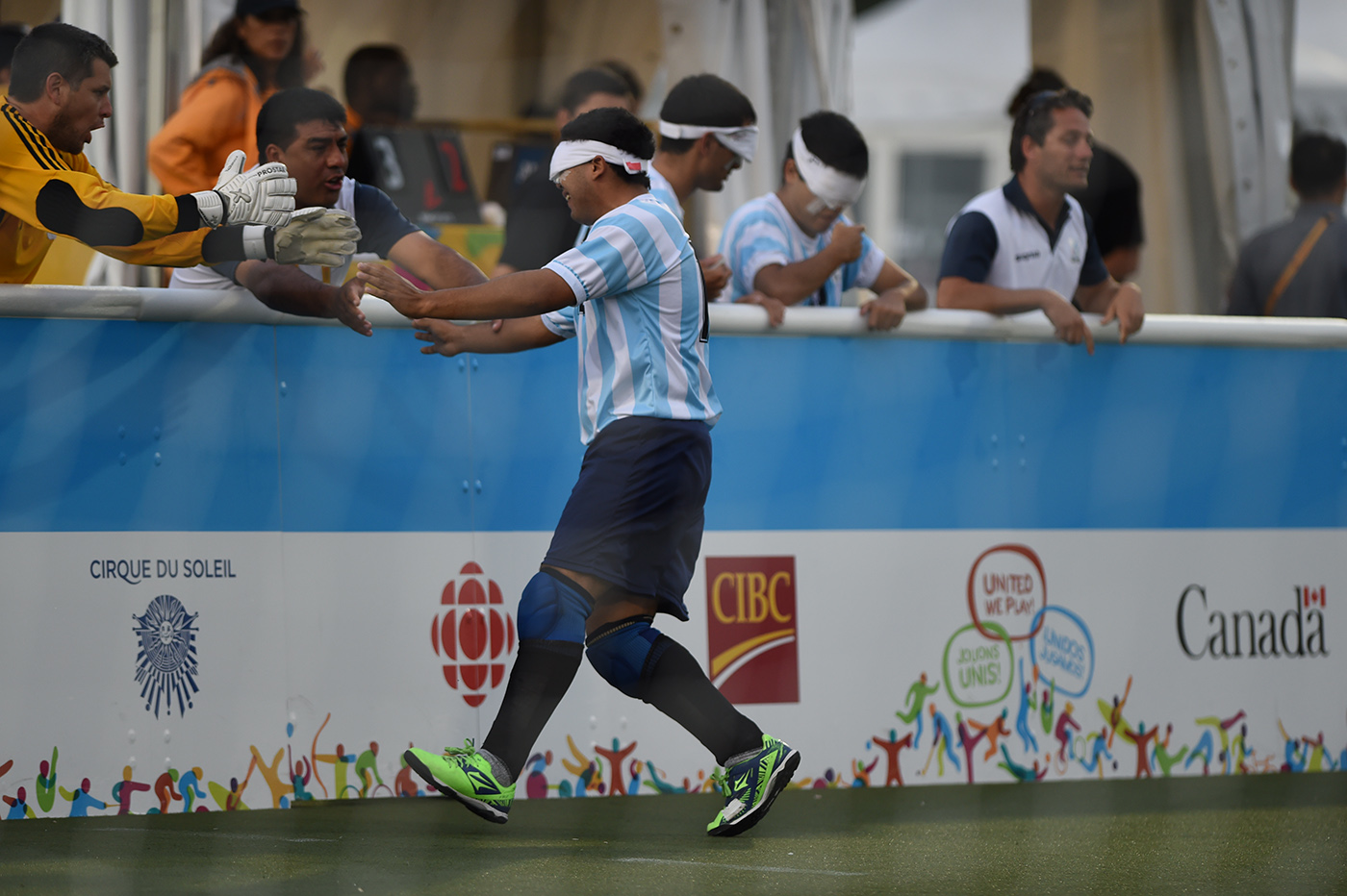 Fútbol para Ciegos: Argentina empató y es puntero