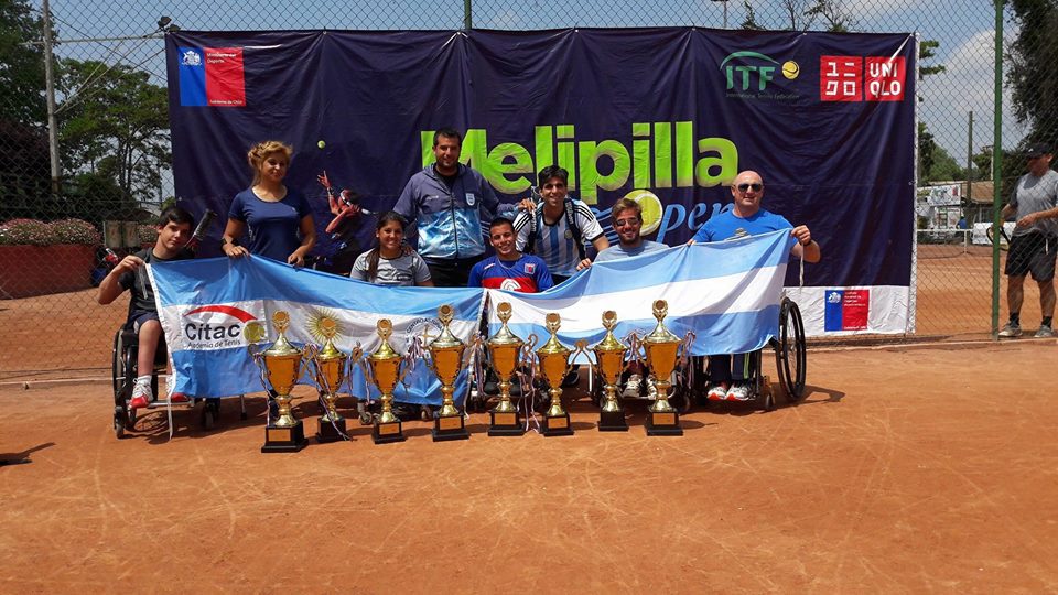 Tenis adaptado: gira sudamericana con siete títulos argentinos