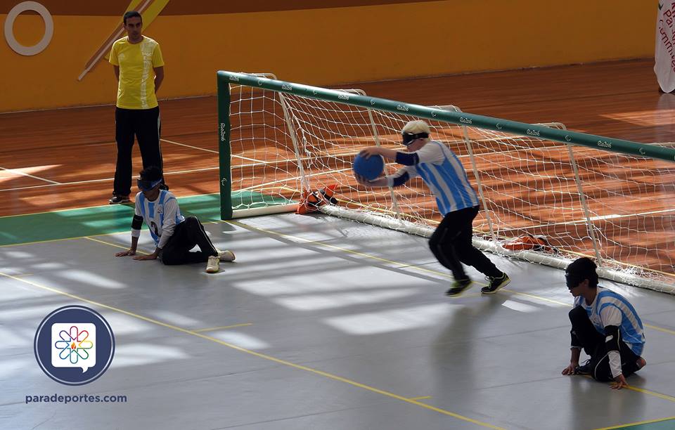 Goalball: Argentina y un categórico triunfo ante Ecuador