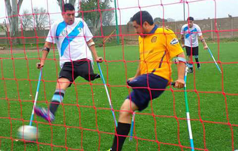 Fútbol para amputados: la Selección dejó su sello en Rosario