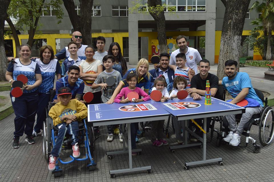 Tenis de mesa adaptado: jornada inclusiva en Constitución
