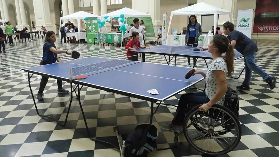 Tenis de mesa adaptado: mucha actividad en La Plata