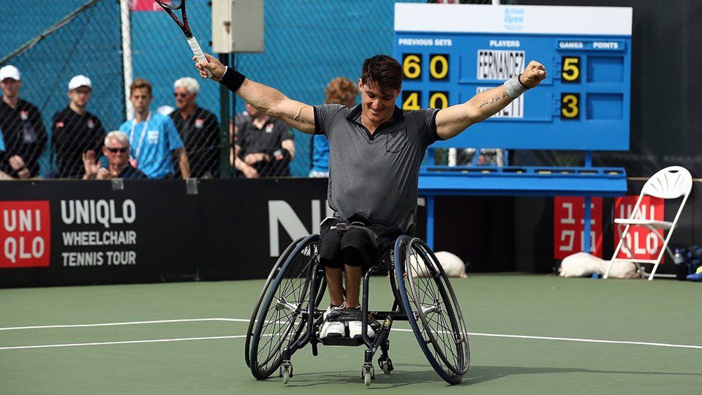 Tenis adaptado: Gustavo Fernández, semifinalista en Melbourne