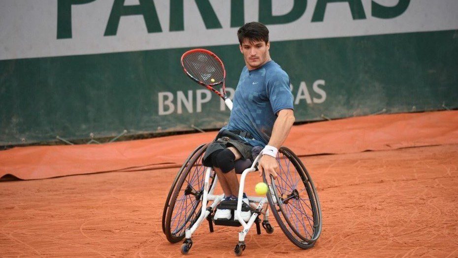 Tenis adaptado: Gustavo Fernández, subcampeón del dobles en Baton Rouge
