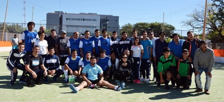 Fútbol para ciegos: Municipalidad de La Banda tuvo un buen arranque en la Zona Noroeste