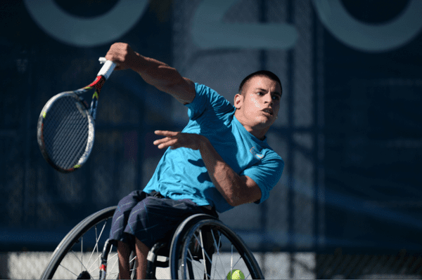 Tenis adaptado: Casco, el otro campeón argentino en Francia
