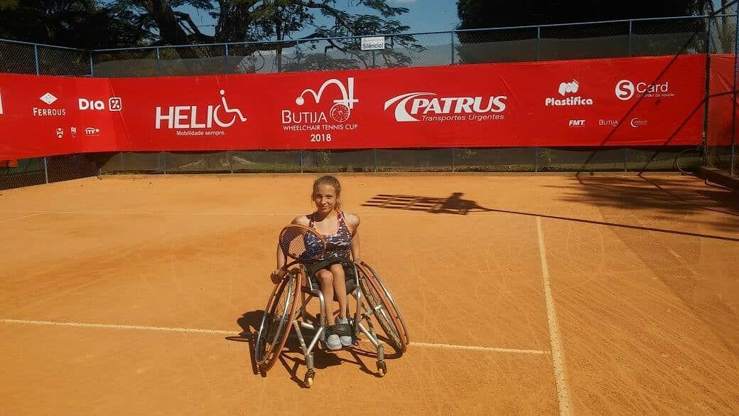 Tenis adaptado: Nicole Dhers, campeona en Brasil