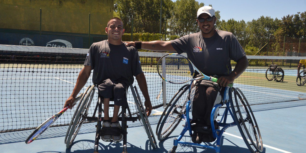Tenis adaptado: Ledesma y Casco avanzan en Brasil