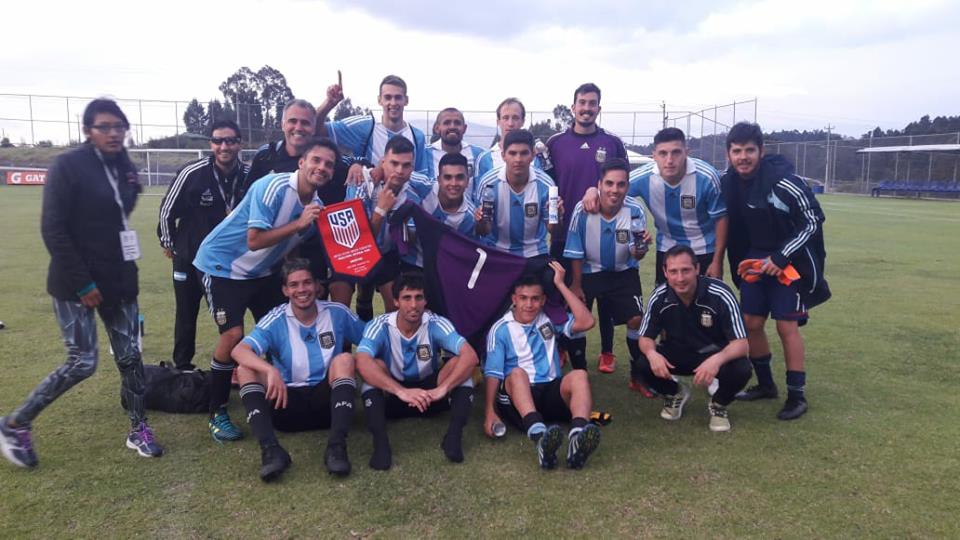 Fútbol 7: Argentina volvió a ganar y es semifinalista en Ecuador