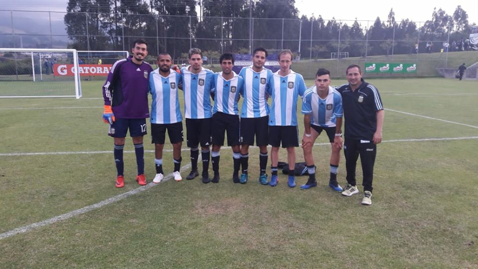 Fútbol 7: Argentina, finalista de la Copa América