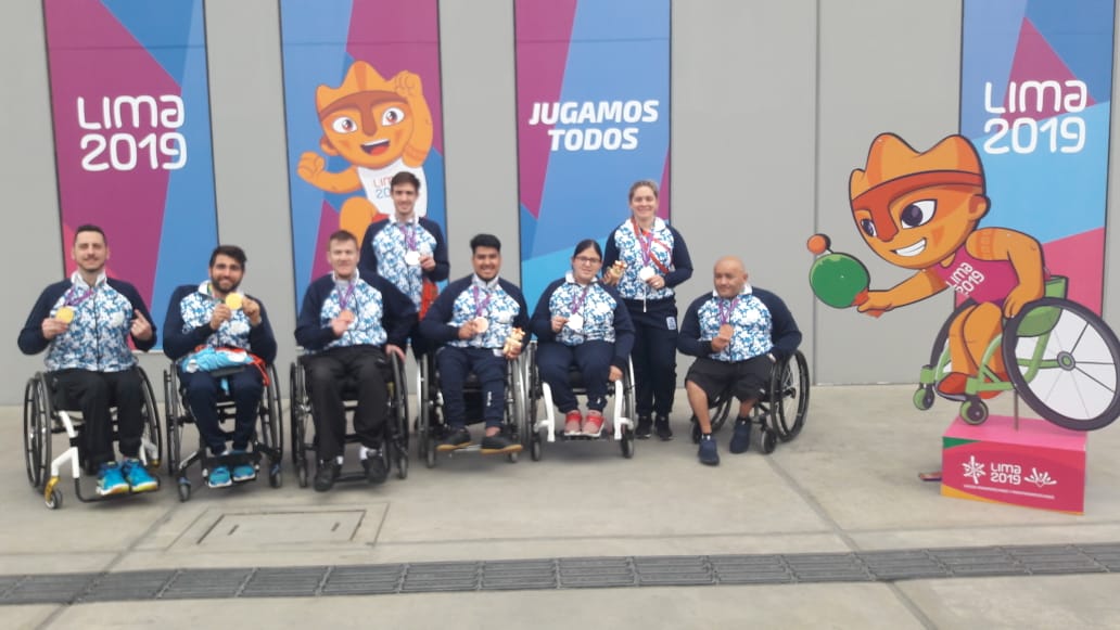 Lima 2019. Día 3: Depergola y Copola en tenis de mesa fueron los primeros medallistas dorados para la Argentina