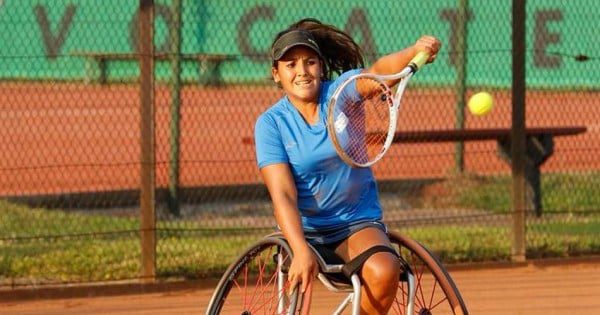 Tenis adaptado: Florencia Moreno, finalista en Brasil