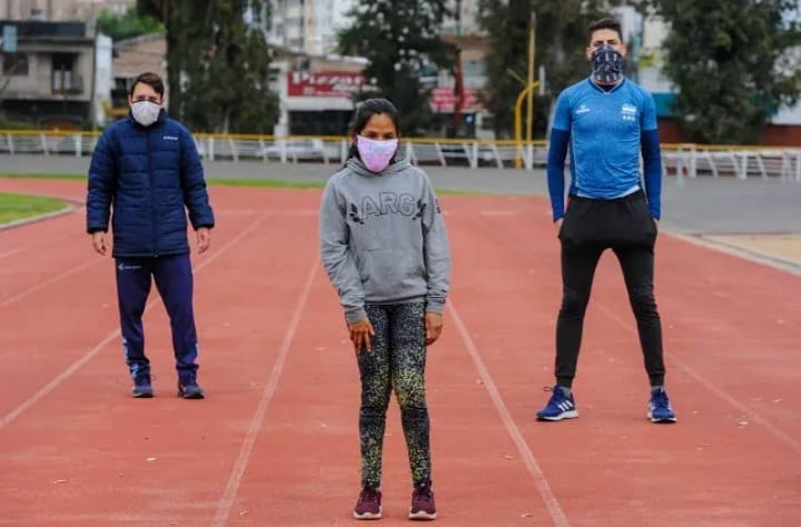 Los atletas paralímpicos rosarinos retomaron la actividad