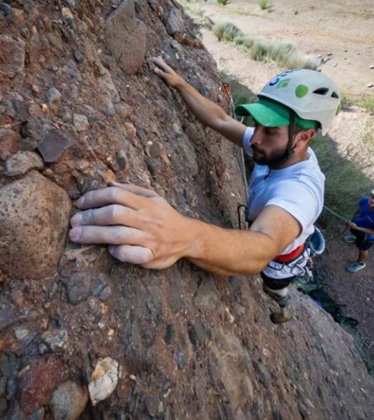 Agustín Guillot: “La para-escalada deportiva tienen un potencial increíble en la Argentina”