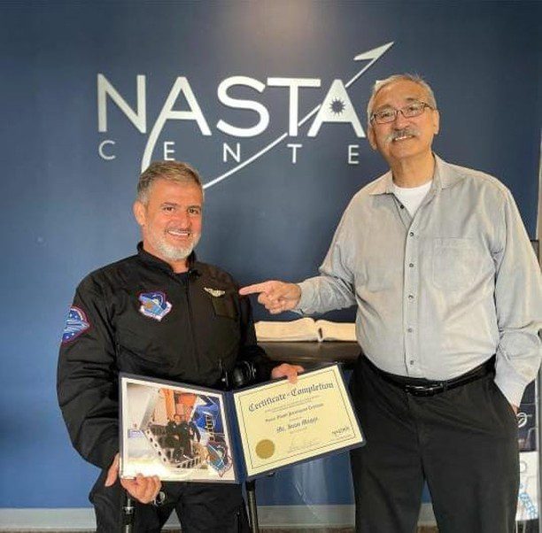 Jean Maggi se recibió de astronauta civil y ahora va un nuevo desafío: viajar al espacio