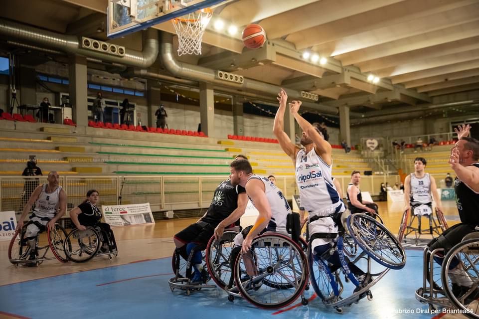 Básquet en silla de ruedas: el Briantea de Esteche y Berdún llegó a la final en Italia
