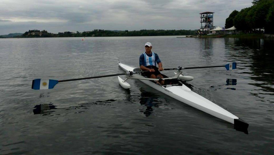 Remo paralímpico: la Selección Argentina viaja a Italia, donde Alejandro Vera buscará su pasaje a Tokio