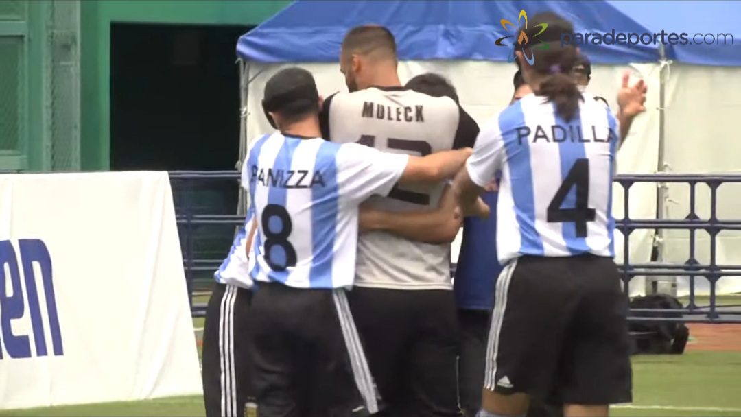 Fútbol para ciegos: Argentina debutó con un triunfo en el Grand Prix