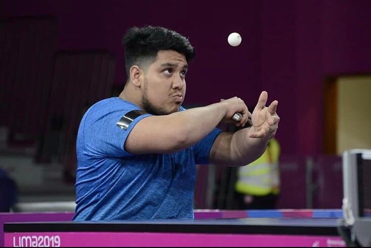 Tenis de mesa adaptado: Elías Romero ganó pero no pudo entrar en la semifinal del Preolímpico, donde sí estará Giselle Muñoz