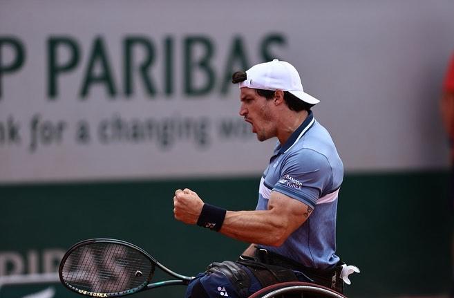 Tenis adaptado: Gustavo Fernández logró un triunfazo y es finalista en Barcelona