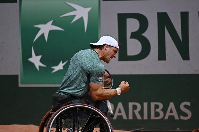 Tenis adaptado: Gustavo Fernández, finalista en Suiza